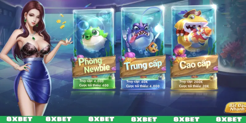 Bắn cá 8XBET - Đẳng cấp giải trí không giới hạn